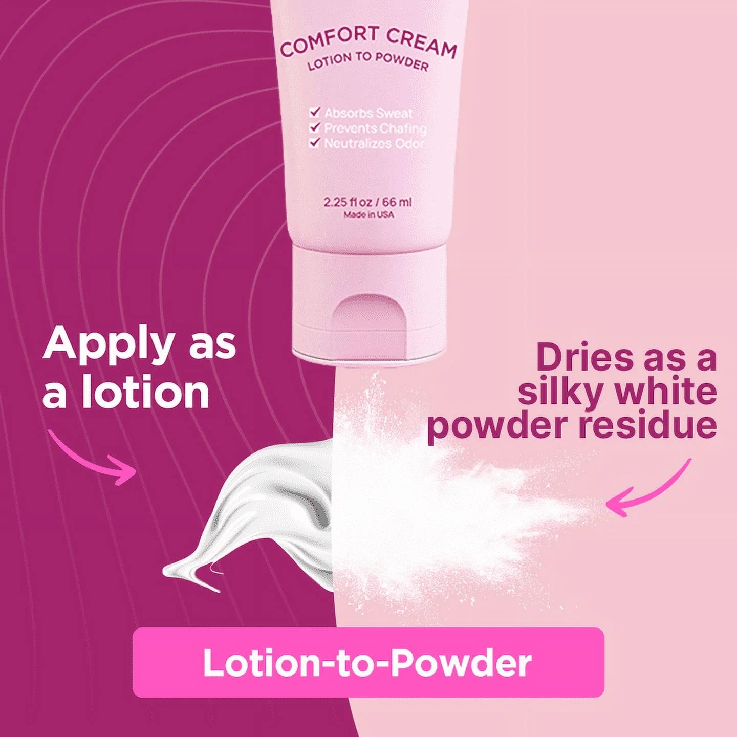 (3 Pack) Comfort Cream, Aluminum Free Whole Body Deodorant for Women, Tropical Oasis, 2.25 Oz