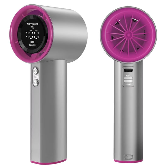 Portable Handheld Fan, Adjustable Speed, 3600 Mah Rechargeable, Turbo Personal Cooling, Travel & Outdoor