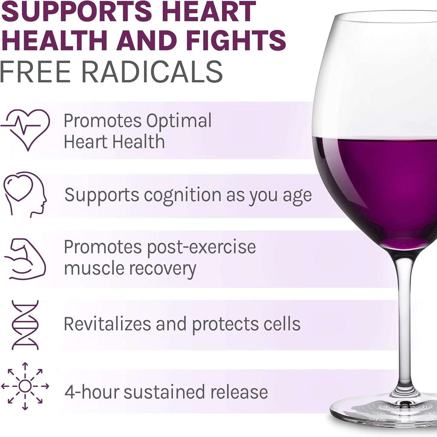 -  Beauty, Resveratrol 500 Mg, Antioxidant Supplement for Heart and Cellular Health, Supports Healthy Aging and Immune System, Paleo, Keto, 30 Capsules