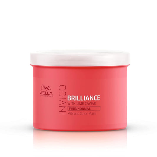 Wella Professionals Invigo Brilliance Hair Mask for Colored Conditioning Treatment Color Vibrancy 5.07 Oz