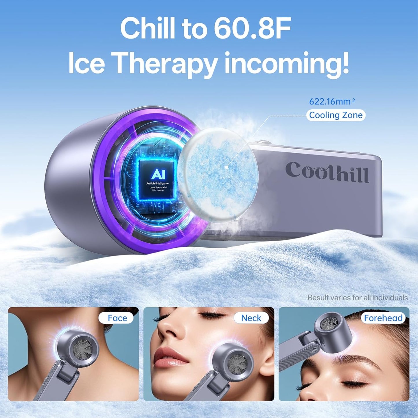 Pro Handheld Portable Fan with Turbo Cooling - Hand Held Fan Rechargeable, 1-199 Speeds, up to 12Hrs Battery Life, Powerful Mini Personal Ice Fan for Travel, Outdoor, Beach & Makeup