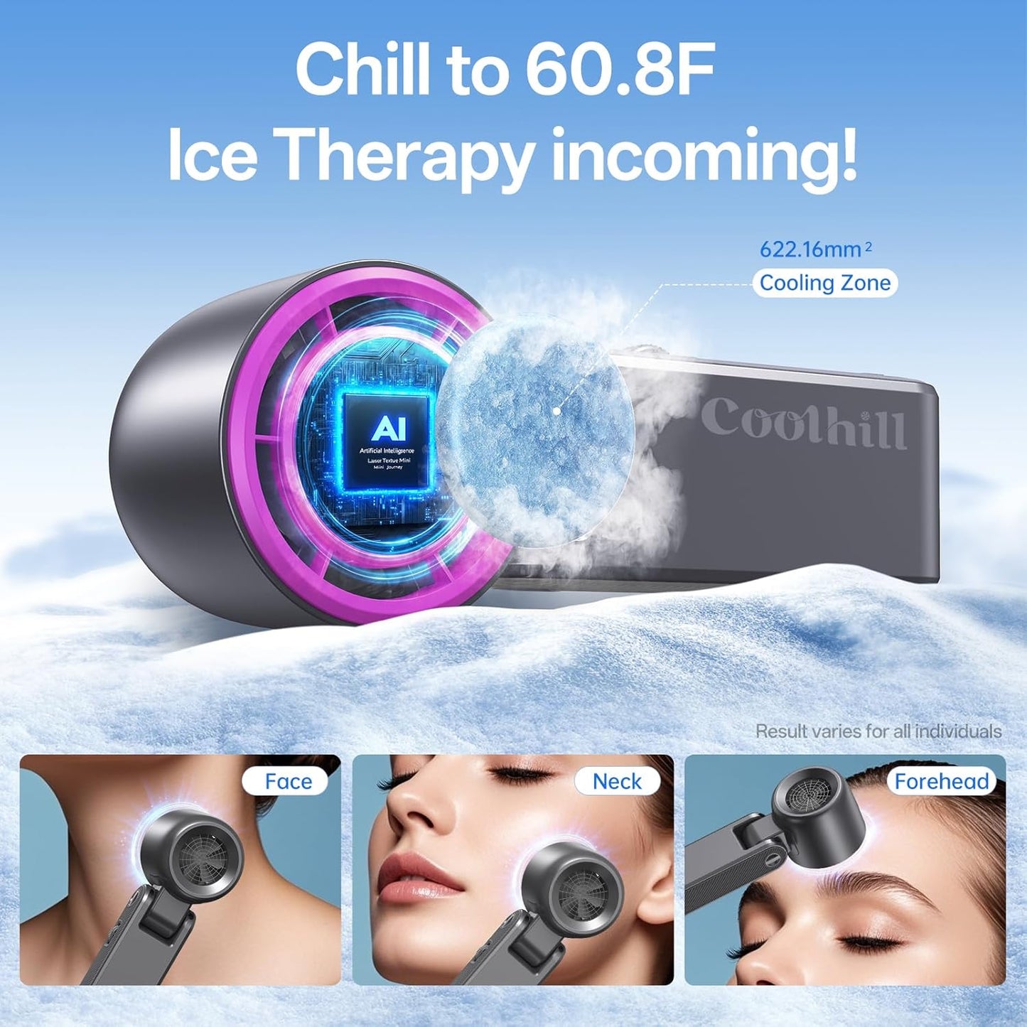 Handheld Fan, Portable Rechargeable Fan with Turbo Cooling, Speed(1-199) 5500Mah, 12H Battery Life, Powerful Mini Personal Fan for Travel, Outdoor, Beach, Makeup, Summer Use