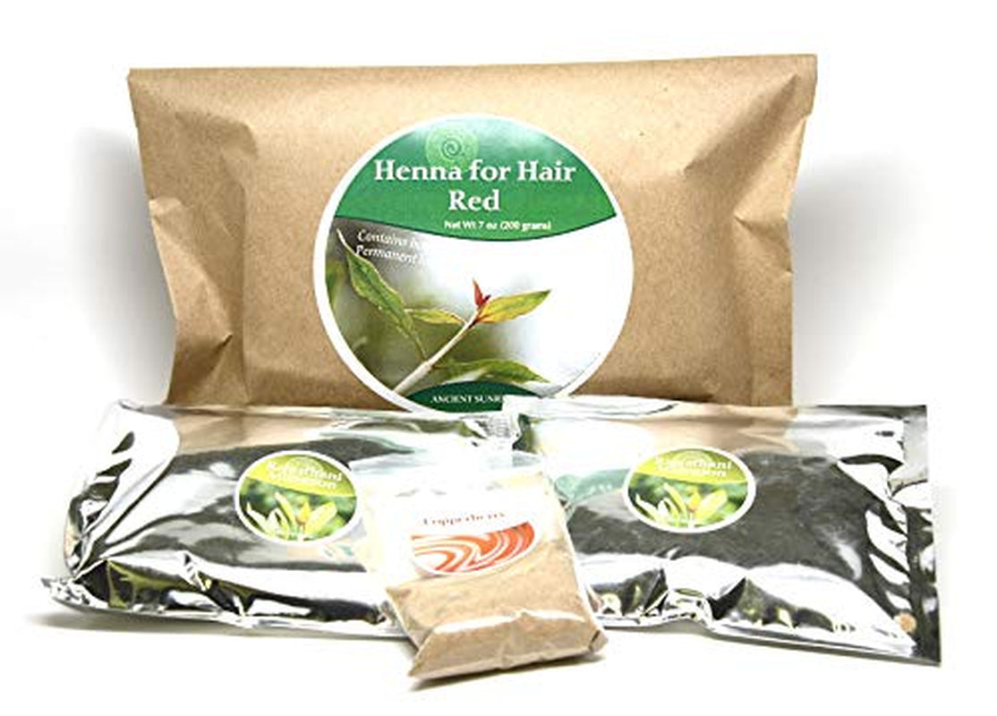 Henna, Red Hair Color, Henna Hair Color Red, Henna Red Hair Color Permanent-  Henna for Red Kit