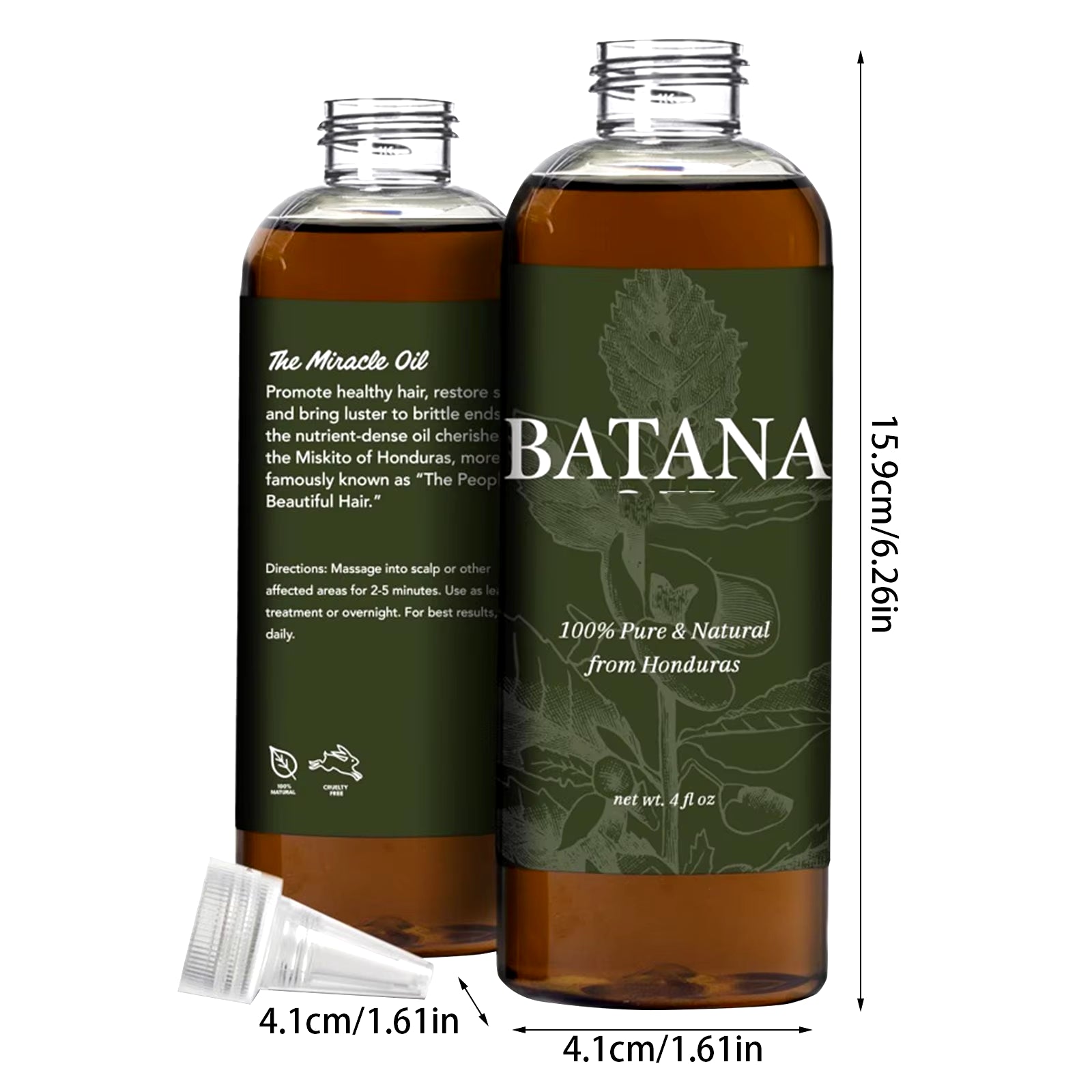 Batana for Hair Growth,Hair Care Oil,Hair Growth Oil,Stimulates Hair Growth, Concentrates Moisturizes and Repairs Dryness,118Ml