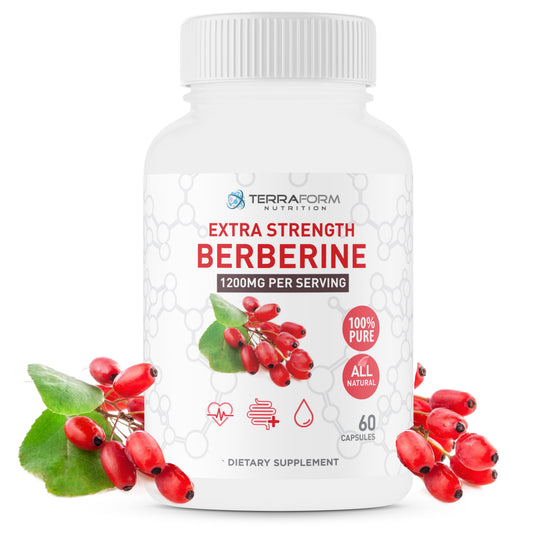 Pure Berberine Weight Loss Supplement - Daily Berberine Supplement Hcl 1200Mg