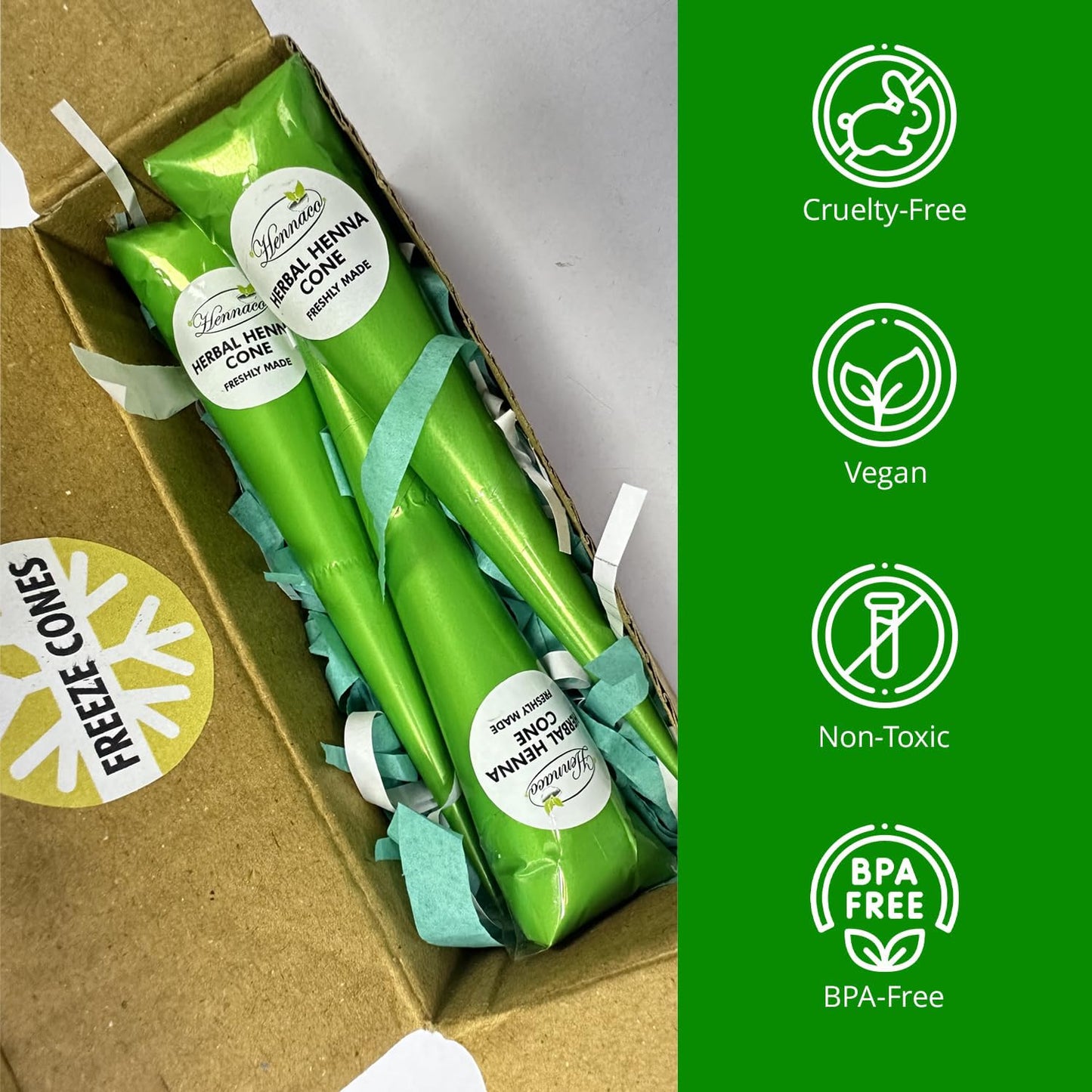 Herbal Hair Dye Cones, Natural & Pure Hair Coloring Cones (12 Pack)