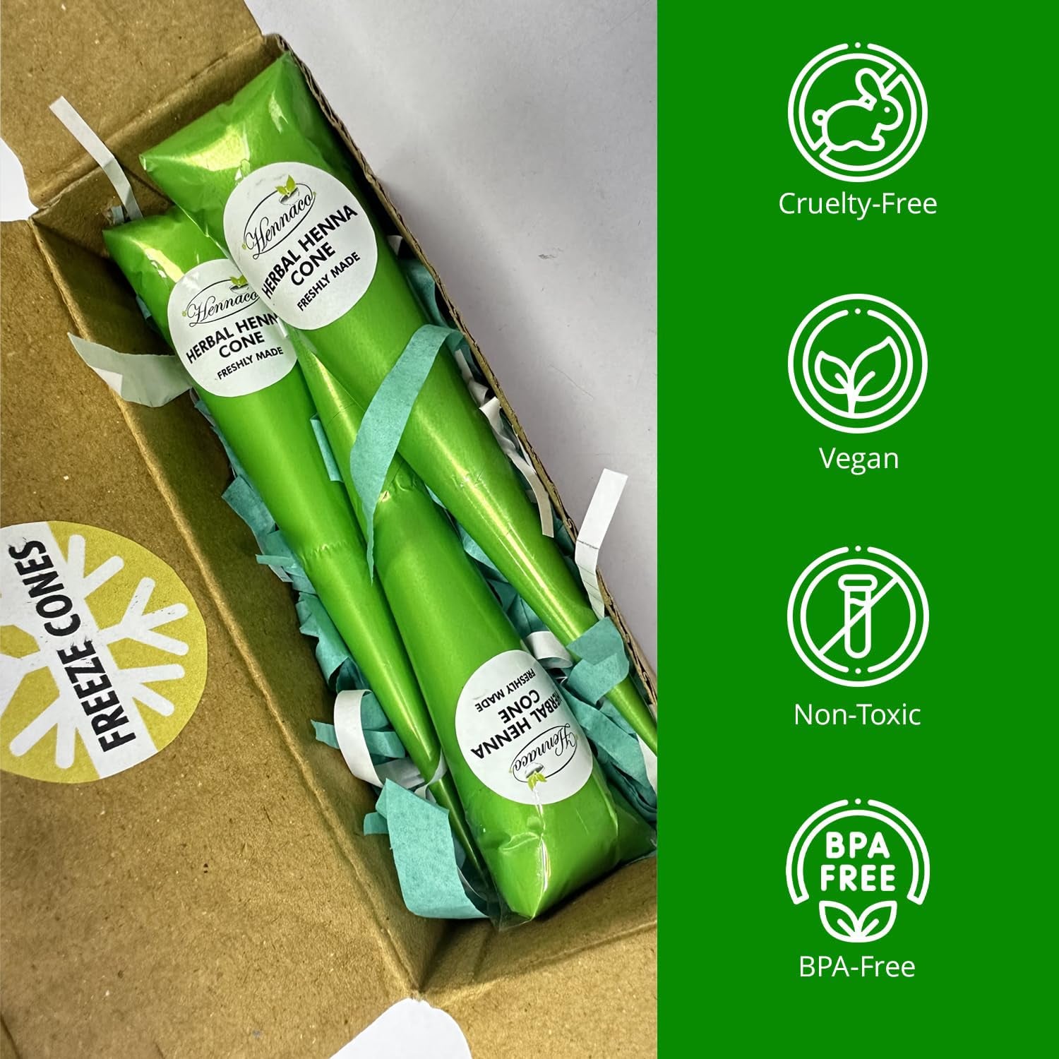 Herbal Hair Dye Cones, Natural & Pure Hair Coloring Cones (12 Pack)