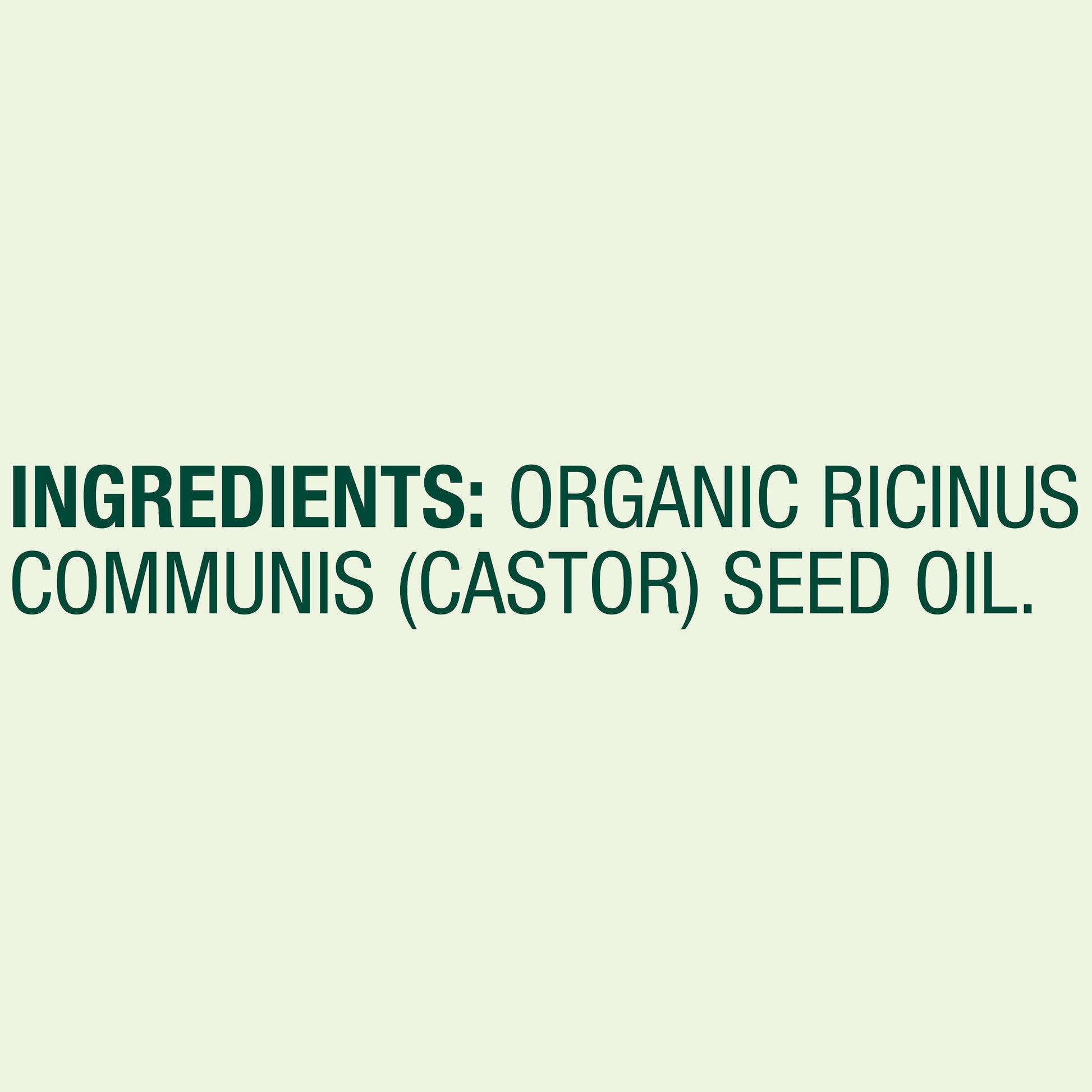 Cold-Pressed Castor Oil - Unrefined & Hexane-Free, Organic for Hair & Skin, 8 Fl Oz