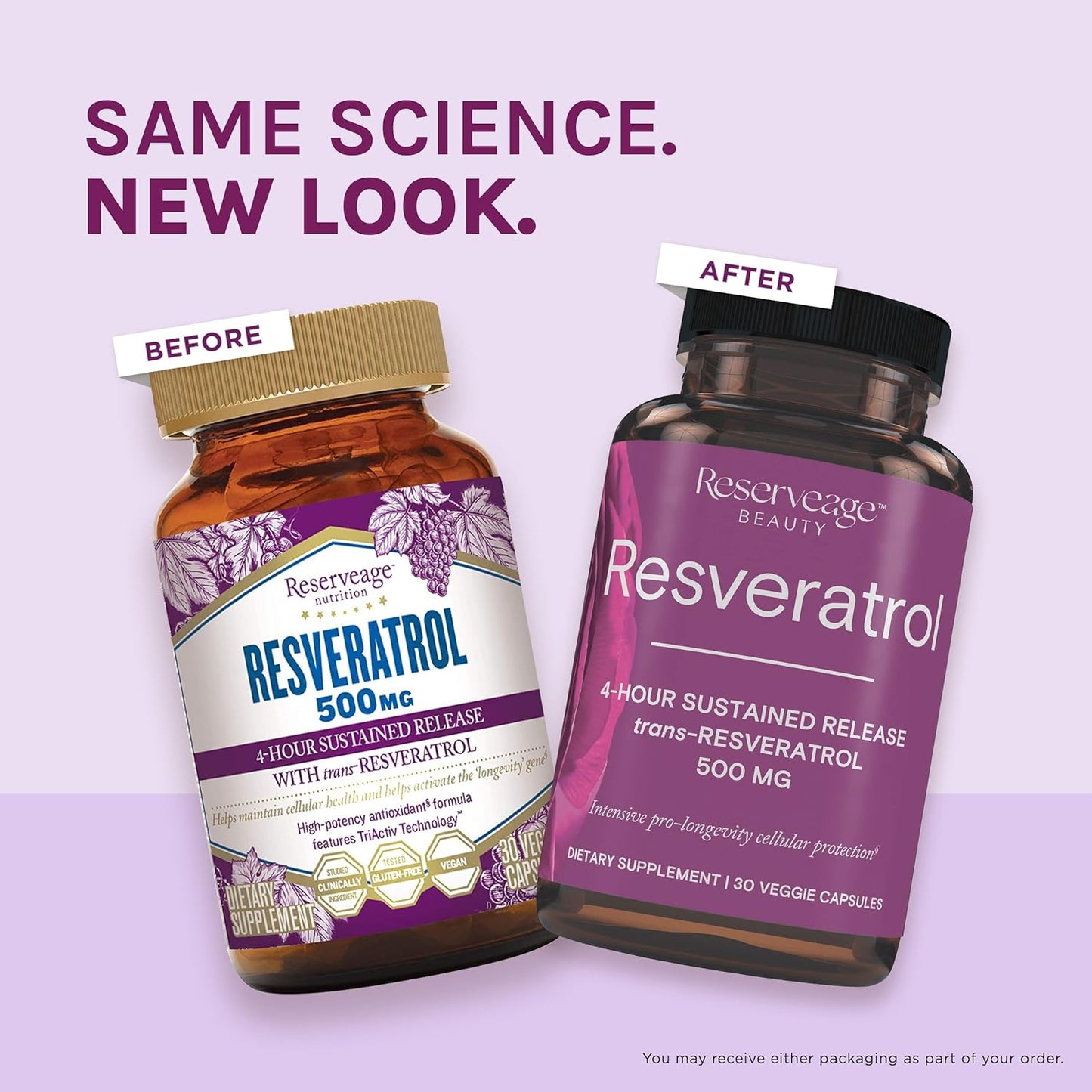 -  Beauty, Resveratrol 500 Mg, Antioxidant Supplement for Heart and Cellular Health, Supports Healthy Aging and Immune System, Paleo, Keto, 30 Capsules