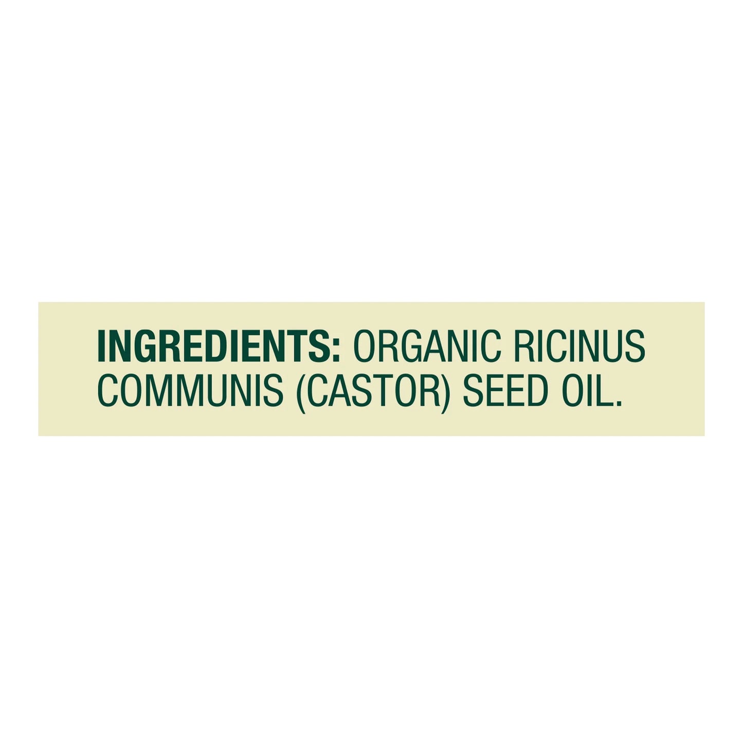 Cold-Pressed Castor Oil - Unrefined & Hexane-Free, Organic for Hair & Skin, 8 Fl Oz
