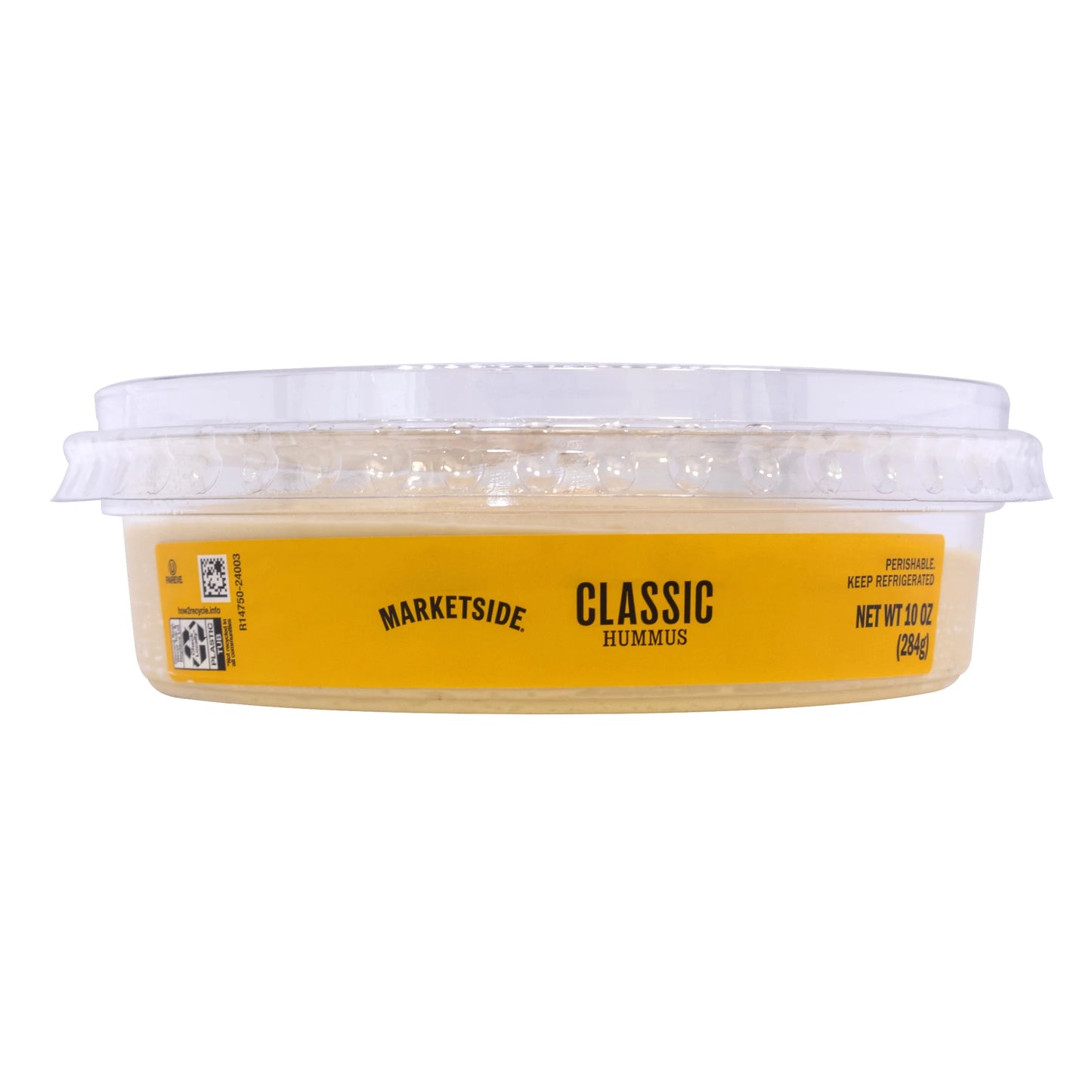 Gluten-Free Classic Hummus 10 Oz, Ready to Eat, Resealable Cup, 2 Tbsp. (28G) Servings