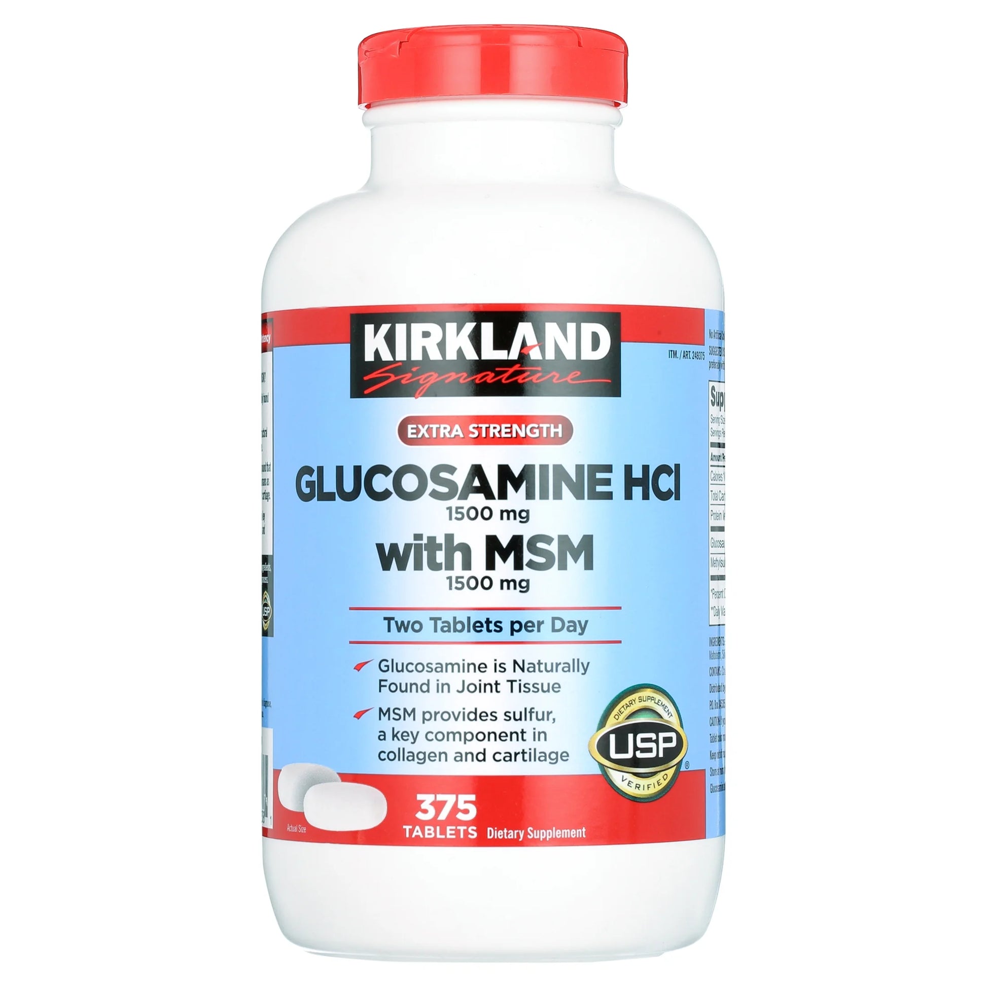 Glucosamine with MSM, 375 Tablets