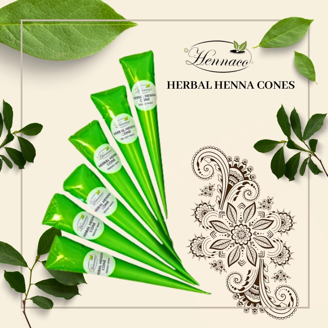 Herbal Hair Dye Cones, Natural & Pure Hair Coloring Cones (12 Pack)